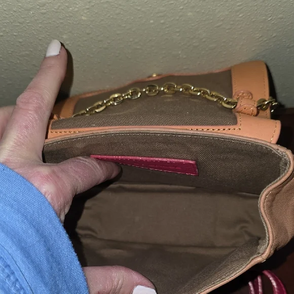 See By Chloe Tan and Pink Crossbody Bag - Picture 11 of 11